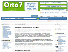 Tablet Screenshot of orto7.com